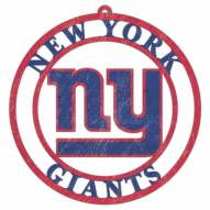 New York Giants Team Logo Cutout Door Hanger