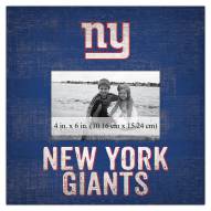 New York Giants Team Name 10" x 10" Picture Frame