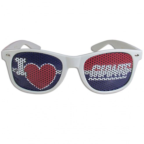 New York Giants White I Heart Game Day Shades