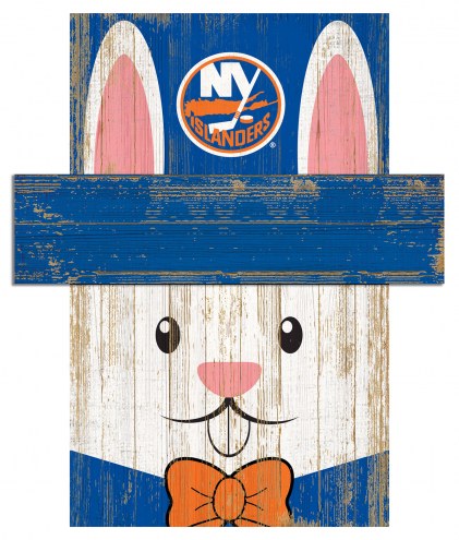 New York Islanders 19&quot; x 16&quot; Easter Bunny Head