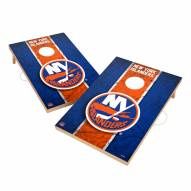 New York Islanders 2' x 3' Vintage Wood Cornhole Game