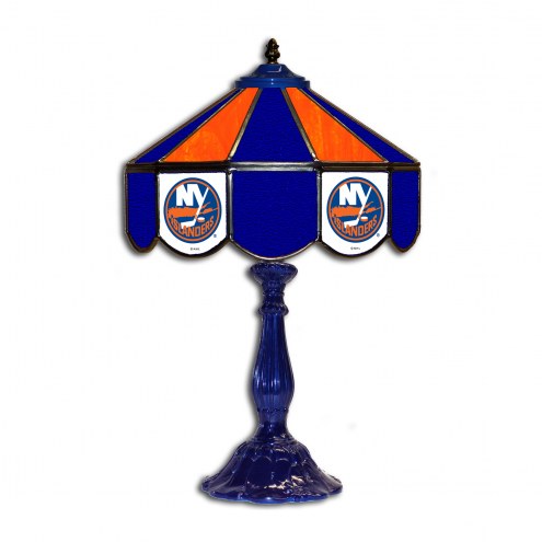 New York Islanders 21&quot; Glass Table Lamp