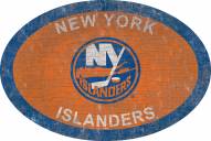 New York Islanders 46" Team Color Oval Sign