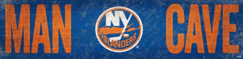 New York Islanders 6&quot; x 24&quot; Man Cave Sign