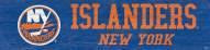 New York Islanders 6" x 24" Team Name Sign