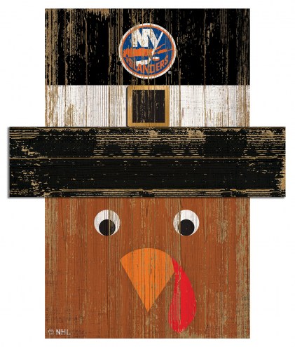 New York Islanders 6&quot; x 5&quot; Turkey Head