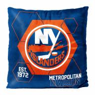 New York Islanders Connector Double Sided Velvet Pillow