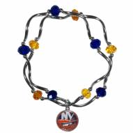 New York Islanders Crystal Bead Bracelet