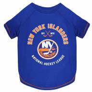New York Islanders Dog Tee Shirt