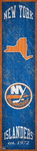 New York Islanders Heritage Banner Vertical Sign