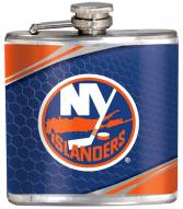 New York Islanders Hi-Def Stainless Steel Flask