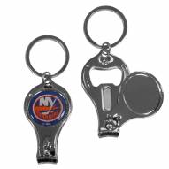 New York Islanders Nail Care/Bottle Opener Key Chain