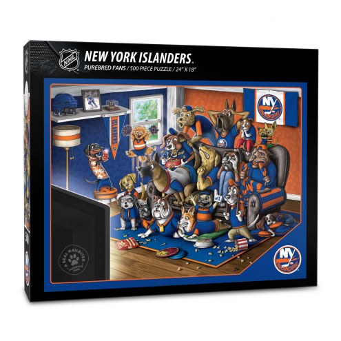 New York Islanders Purebred Fans &quot;A Real Nailbiter&quot; 500 Piece Puzzle