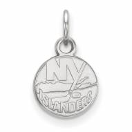 New York Islanders Sterling Silver Extra Small Pendant
