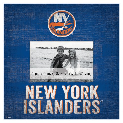 New York Islanders Team Name 10&quot; x 10&quot; Picture Frame