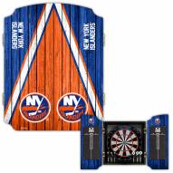 New York Islanders Dartboard Cabinet