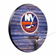 New York Islanders Weathered Design Hook & Ring Game