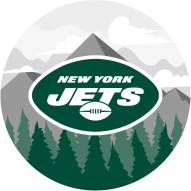 New York Jets 12" Landscape Circle Sign