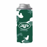 New York Jets 12 oz. Camo Swagger Slim Can Coozie
