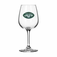 New York Jets 12 oz. Gameday Stemmed Wine Glass
