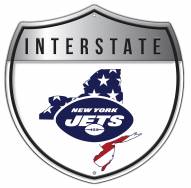 New York Jets 12" Patriotic Interstate Metal Sign
