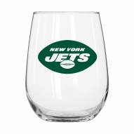 New York Jets 16 oz. Gameday Curved Beverage Glass