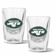 New York Jets 2 oz. Prism Shot Glass Set