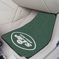 New York Jets 2-Piece Carpet Car Mats