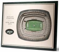 New York Jets 5-Layer StadiumViews 3D Wall Art