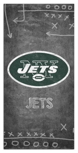 New York Jets 6&quot; x 12&quot; Chalk Playbook Sign