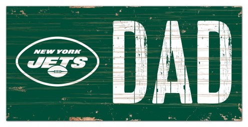 New York Jets 6&quot; x 12&quot; Dad Sign