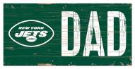 New York Jets 6" x 12" Dad Sign