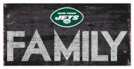 New York Jets 6" x 12" Family Sign