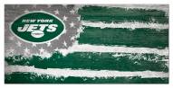 New York Jets 6" x 12" Flag Sign