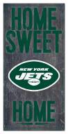 New York Jets 6" x 12" Home Sweet Home Sign