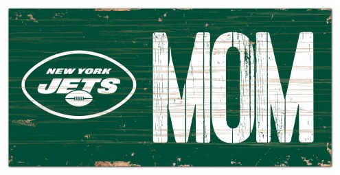 New York Jets 6&quot; x 12&quot; Mom Sign