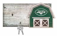 New York Jets 6" x 12" Team Barn Key Holder Sign