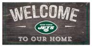 New York Jets 6" x 12" Welcome Sign
