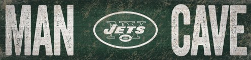 New York Jets 6&quot; x 24&quot; Man Cave Sign
