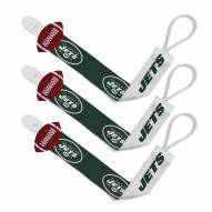 New York Jets Baby Pacifier Clips