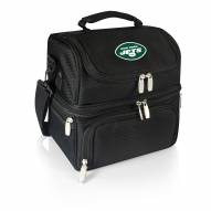 New York Jets Black Pranzo Insulated Lunch Box