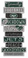 New York Jets Celebrations Stack Sign
