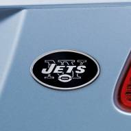 New York Jets Chrome Metal Car Emblem