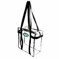 New York Jets Clear Tote Along
