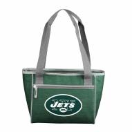 New York Jets Crosshatch 16 Can Cooler Tote