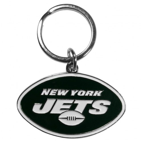 New York Jets Enameled Key Chain