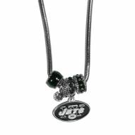 New York Jets Euro Bead Necklace
