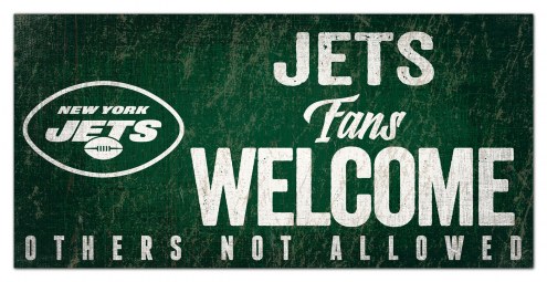 New York Jets Fans Welcome Sign