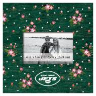 New York Jets Floral 10" x 10" Picture Frame