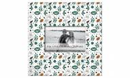 New York Jets Floral Pattern 10" x 10" Picture Frame